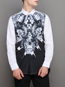 Berrylook Trendy Special Printed Men Shirts shop, online,