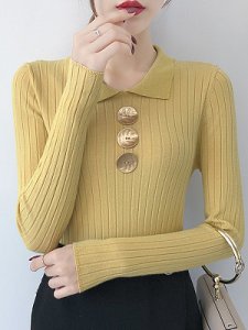 Berrylook Turn Down Collar Elegant Long Sleeve Knit Pullover sale, stores and shops, cardigan, turtleneck sweater
