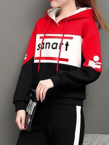Berrylook Two-piece casual sportswear suit hooded sweater online sale, online shopping sites,