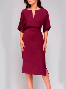 Berrylook V-Neck Plain Bodycon Dress online stores, online shop, plain Bodycon Dresses, sequin bodycon dress, lace bodycon dress