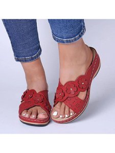 Berrylook Women's comfortable flat round toe sandals sale, stores and shops,