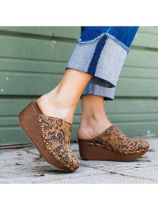 Berrylook Women's comfortable wedge slippers online shopping sites, shop,