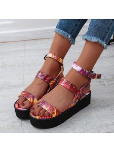 Berrylook Women's ethnic style flat sandals stores and shops, fashion store,