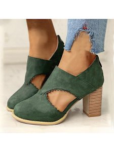 Berrylook Women's fashion chunky heels online stores, clothing stores,