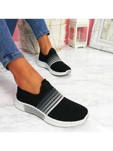 Berrylook Women's flying woven mesh breathable casual sneakers stores and shops, clothes shopping near me,