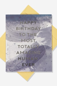 AFL - Afl Birthday Card - Amazing Human - Geelong