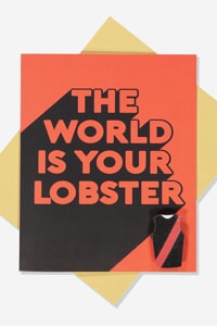 AFL - Afl Greeting Card - Lobster (Pin) - Essendon