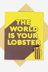 AFL - Afl Greeting Card - Lobster (Pin) - Hawthorn