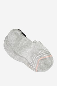 Body - Hidden Trainer Sock - Grey stripe