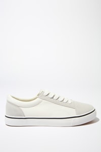 Cotton On - Axell Skate Shoe - White/grey