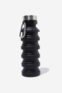 Cotton On - Collapsible Drink Bottle - Black