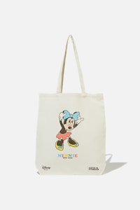 Cotton On Foundation - Foundation & Friends Tote Bag - Minnie bow