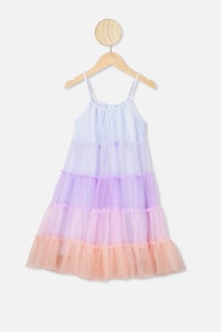 Cotton On Kids - iggy dress up dress - mystic rainbow