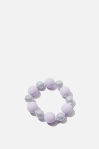 Cotton On Kids - Mixed Beaded Bracelet - Purple pop shimmer