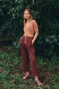 Cotton On Women - Slouch Cord Pant - Friar brown