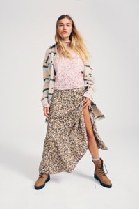 Cotton On Women - Tahli Midi Skirt - Liz multi floral black