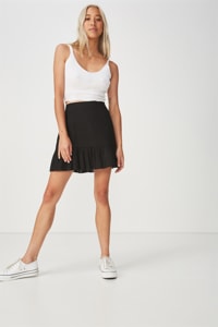 Cotton On Women - Woven Jordana Mini Skirt - Black