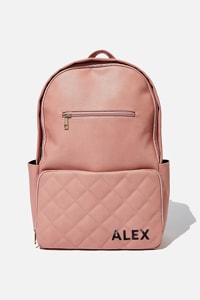 Typo - Personalised Formidable Backpack - Dusty rose