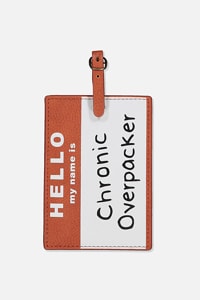 Typo - Shape Shifter Luggage Tag - Chronic overpacker