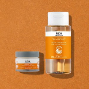 Ren Clean Skincare - Night duo - glowing and even skin bundle