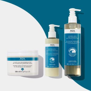 Ren Clean Skincare - Atlantic kelp and magnesium body bundle bundle