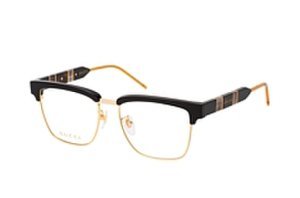 Gucci GG 0605O 001, including lenses, SQUARE Glasses, MALE