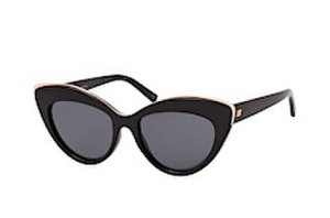 Le Specs Beautiful Stranger 2051 black, BUTTERFLY Sunglasses, FEMALE, polarised