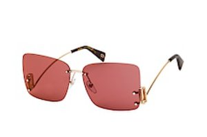 Marc Jacobs MARC 372/S LHF, SQUARE Sunglasses, FEMALE
