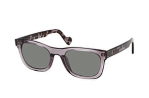 MONCLER ML 0122 20A, SQUARE Sunglasses, MALE, available with prescription