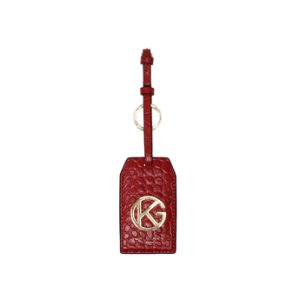 Womens Kurt Geiger London Luggage Tag Key Ringkurt Geiger Red Leather Luggage Tag Key Ring