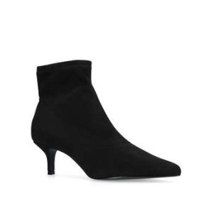 Womens Miss Kg Sensemiss Kg Sense Black Suede Ankle Boots Sock Boots, 7 UK