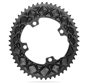 AbsoluteBLACK Road Oval 2x Chainring For All 4 & 5 Bolt FSA ABS Cranks