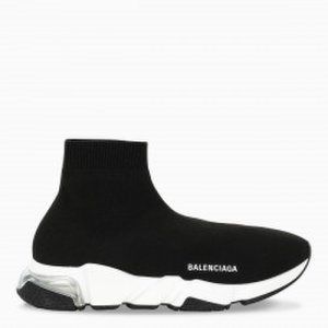 Balenciaga Black Speed Clear Sole sneakers