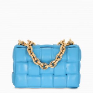 Bottega Veneta Light-blue The Chain Cassette bag