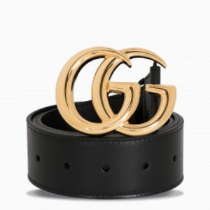 Gucci Women's shiny GG buckle belt