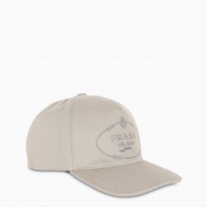 Prada Logo-embroidered baseball cap