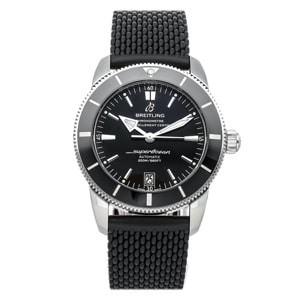 Breitling Black Stainless Steel Superocean Heritage II B20 AB2010121B1S1 Men's Wristwatch 42 MM