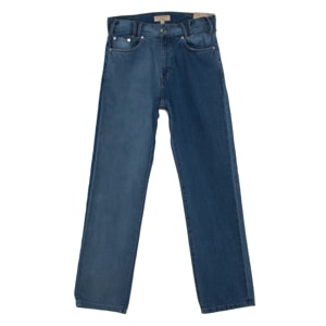 Burberry Indigo Washed Denim Straight Fit Workwear Jeans M