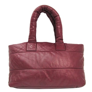 Chanel Bordeaux Leather Coco Cocoon Tote