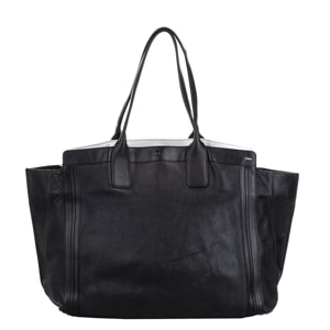 Chloe Black Leather Allison Tote Bag