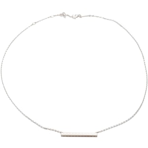 Chopard White Gold Ice Cube Necklace