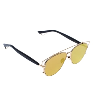 Dior Gold Mirror RHL83 Technologic Sunglasses