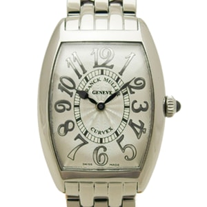 Franck Muller Silver Stainless Steel 1752QZ Women's Wristwatch 24MM