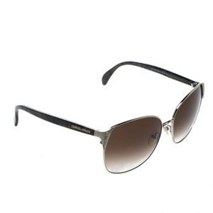Giorgio Armani Silver/Brown Gradient GA854/S Wayfarer Sunglasses