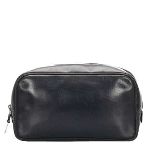 Gucci Black Leather Clutch Bag