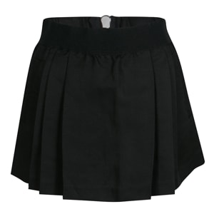Isabel Marant Black Tencel and Linen Pleated Mini Skirt S