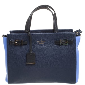 Kate Spade Blue Leather Chelsea Tote