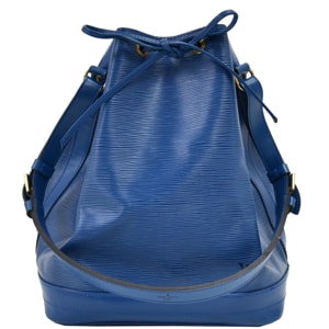 Louis Vuitton Blue Epi Leather Noe Shoulder Bag