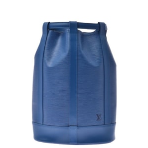 Louis Vuitton Blue Epi Leather Randonnee PM Bag