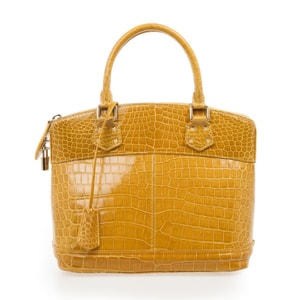 Louis Vuitton Crocodile Lockit PM Bag